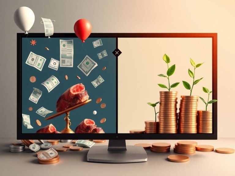 Flick International Conceptual scene depicting healthcare economics with high costs and Health Savings Accounts