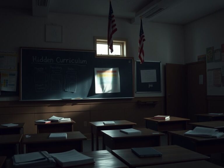 Flick International Dimly lit classroom showcasing scarcity of transparency in education