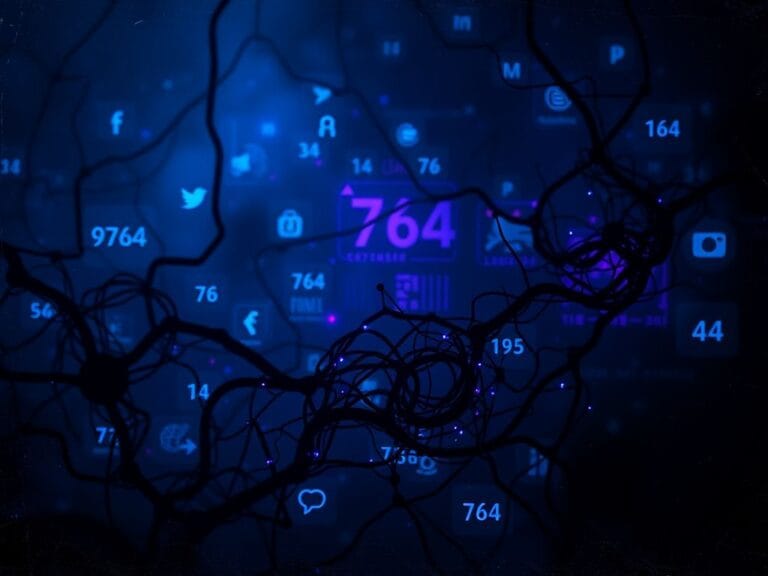 Flick International A dark digital landscape representing the dangers of online predation with glowing circuits enveloped in shadowy hues