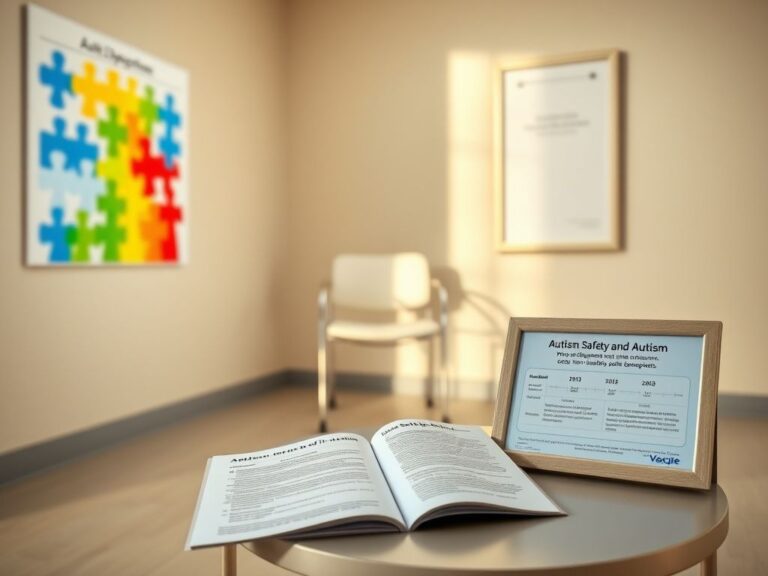Flick International A serene, empty examination room in a pediatric clinic illustrating the autism spectrum.