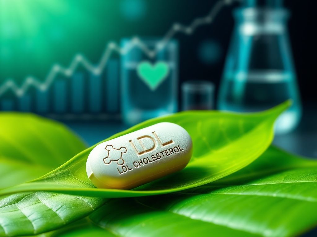 Flick International Close-up of a daily pill on a green leaf symbolizing health