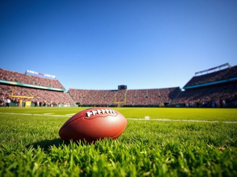 Flick International Green Bay Packers players celebrating a game-sealing interception against the Minnesota Vikings