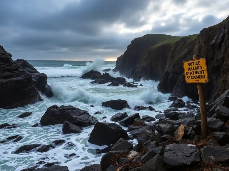 Flick International Turbulent ocean waves crashing against rugged cliffs at Soberanes Point