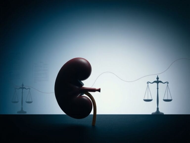 Flick International Abstract representation of a kidney-shaped organ symbolizing the organ transplant system