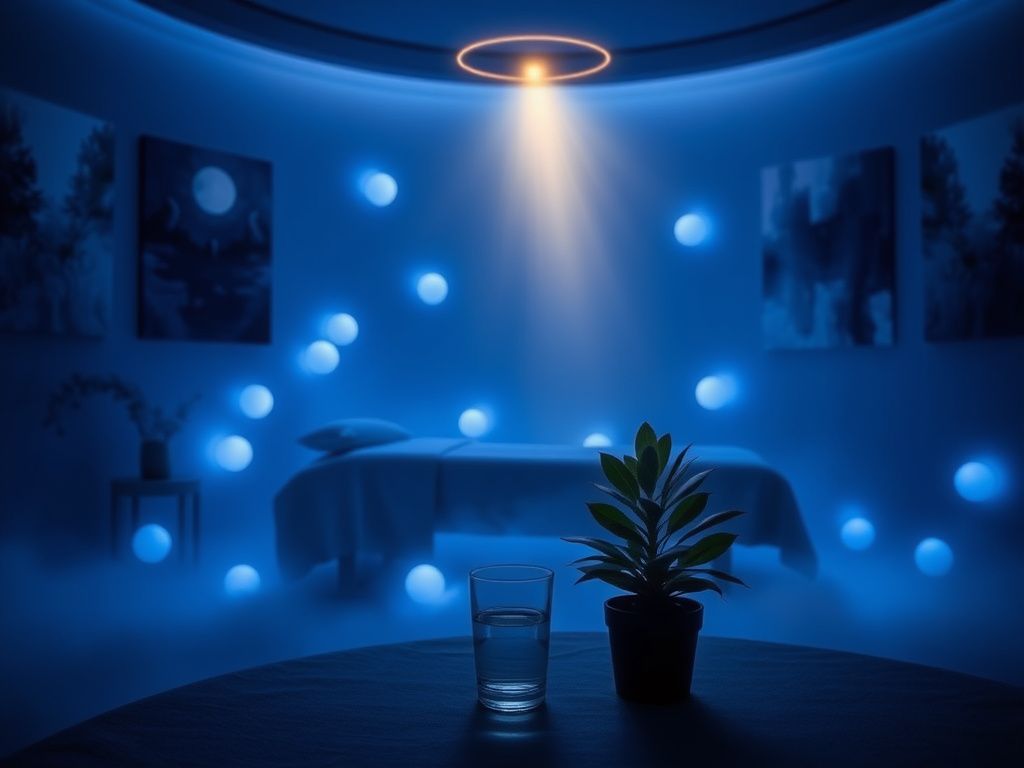 Flick International A serene and mystical landscape illustrating Conor McGregor's healing journey with Ibogaine treatment.