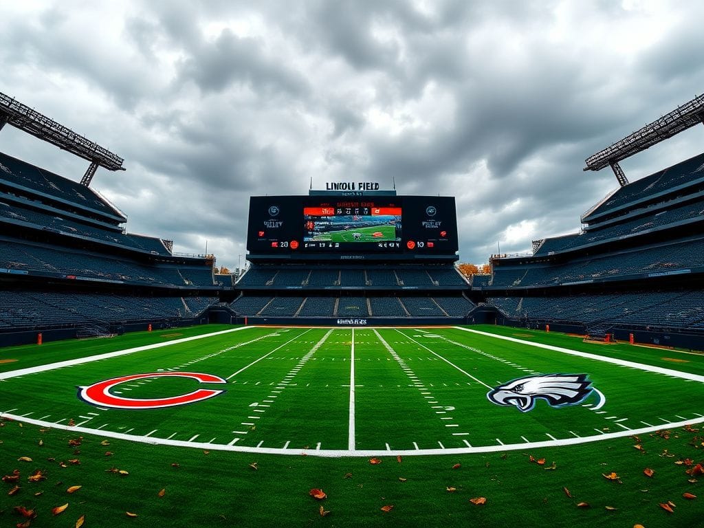 Flick International Panoramic view of Lincoln Financial Field, home of the Philadelphia Eagles, under a cloudy sky