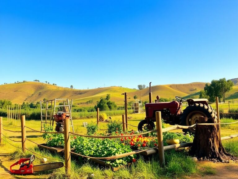 Flick International Charming farm setting in the Santa Monica Mountains with vegetable gardens and a rustic tractor