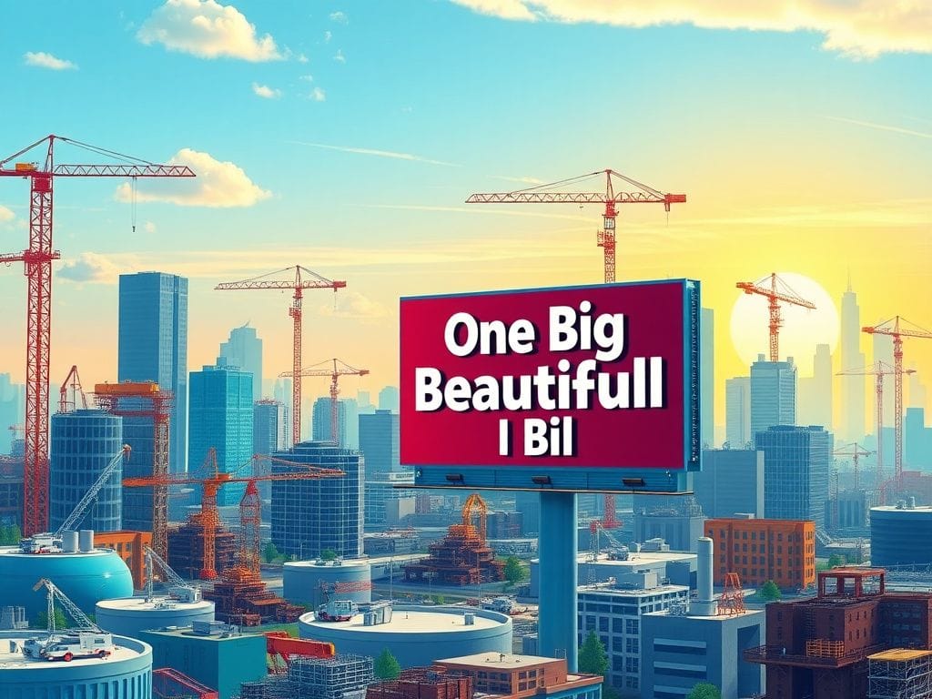 Flick International vibrant American cityscape illustrating economic growth and job creation