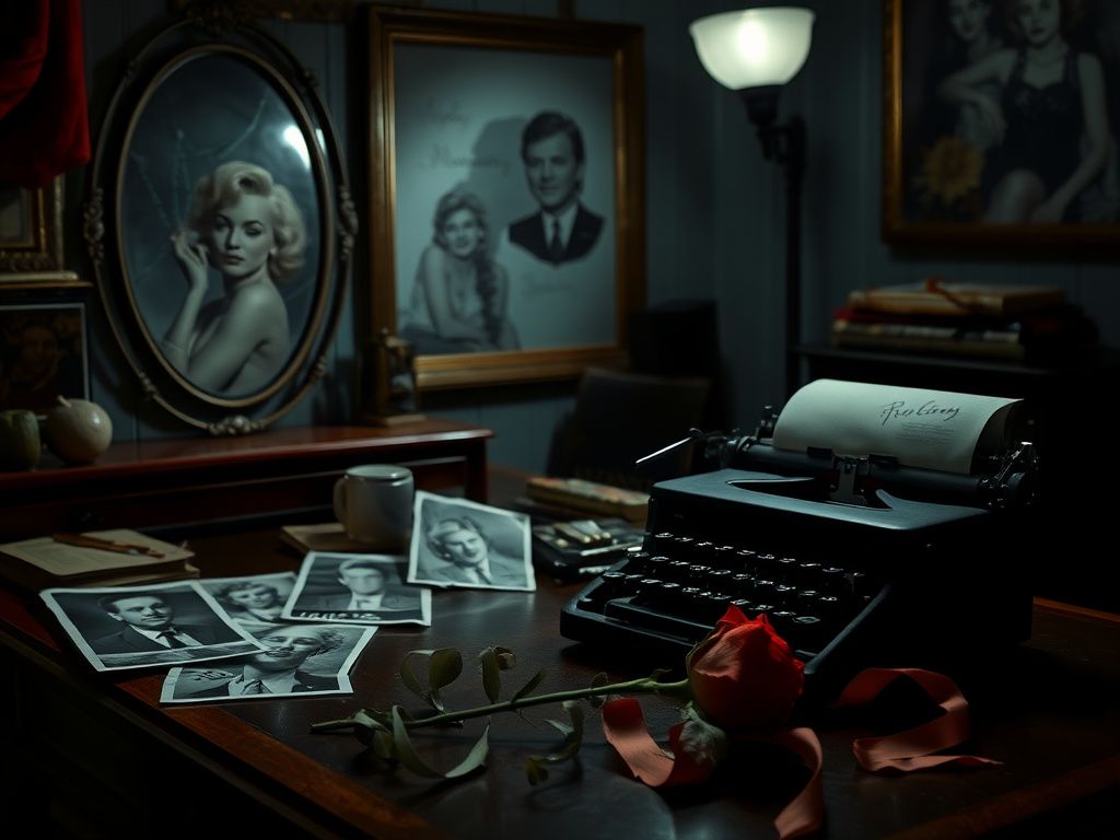 Flick International Vintage room with Hollywood memorabilia reflecting the mystery of Marilyn Monroe