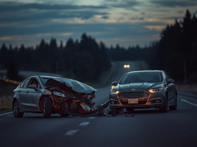 Flick International Aftermath of a tragic car crash involving a stolen vehicle in Colorado