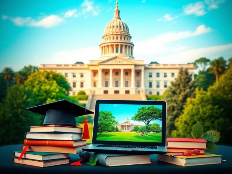 Flick International Virginia State Capitol building with educational elements symbolizing Ghazala Hashmi's commitment to public education