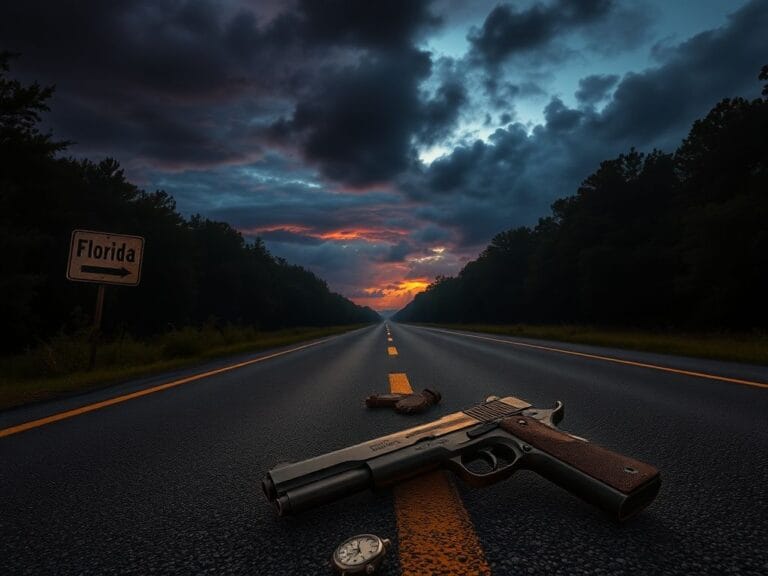 Flick International A haunting highway scene in Florida symbolizing isolation and danger