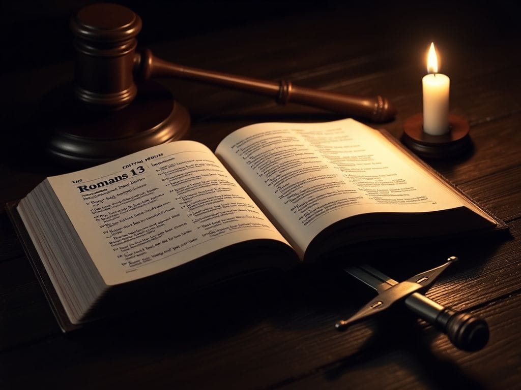 Flick International Open Bible with highlighted passages symbolizing justice and faith