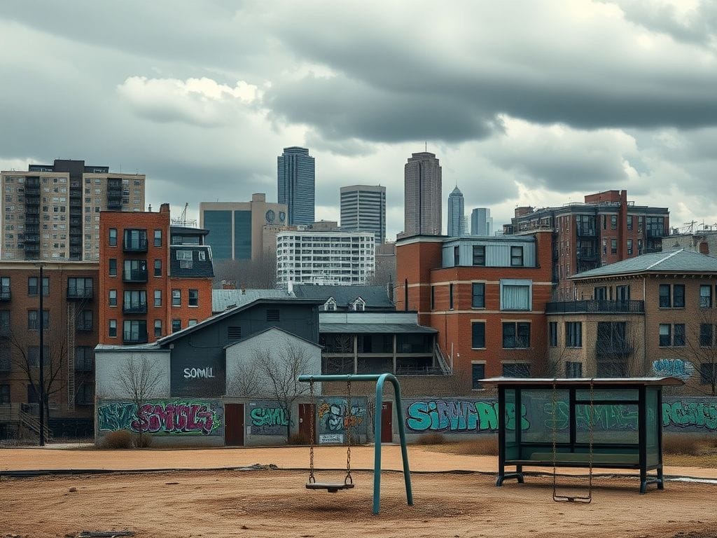 Flick International Urban landscape of Minneapolis showcasing diversity with a focus on the Somali community