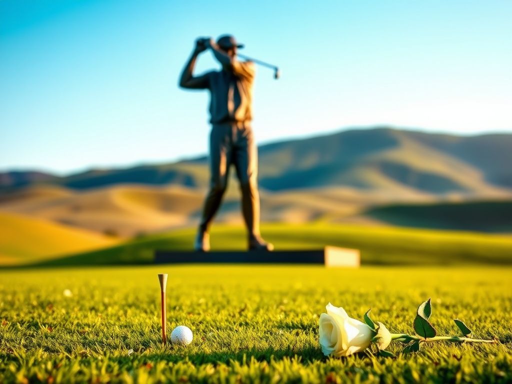 Flick International Life-size bronze statue of golf legend Seve Ballesteros in Pedreña, Spain
