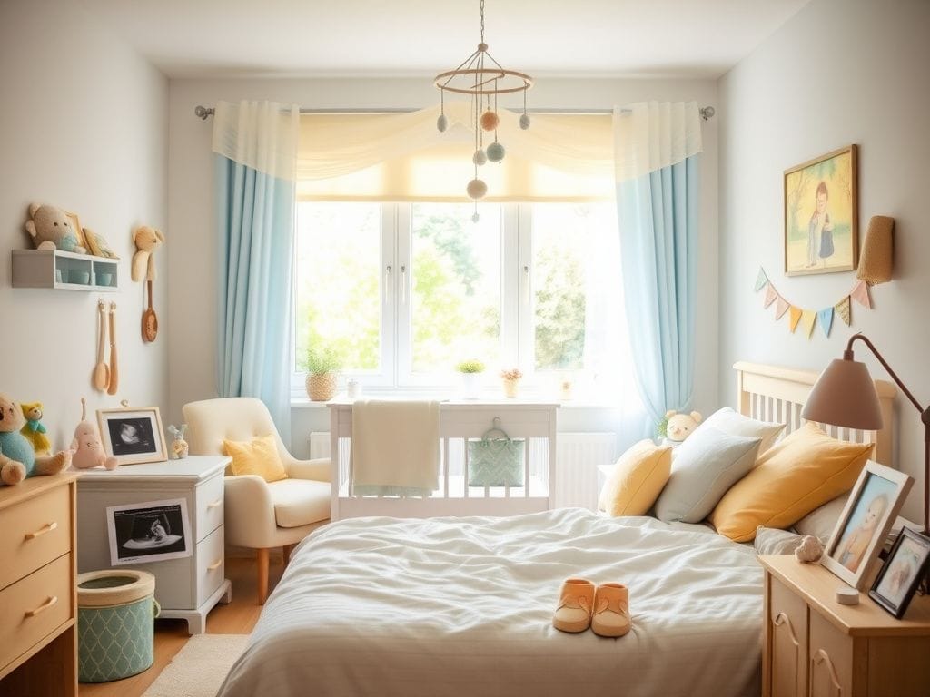 Flick International Cozy nursery prepared for the Vance family's fourth child