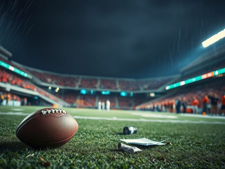 Flick International Dramatic scene capturing the aftermath of a sports altercation after a tense game