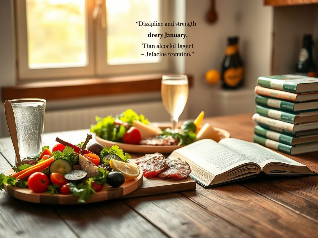 Flick International A serene kitchen scene with a beautifully arranged ketogenic meal and an open Bible symbolizing personal growth.