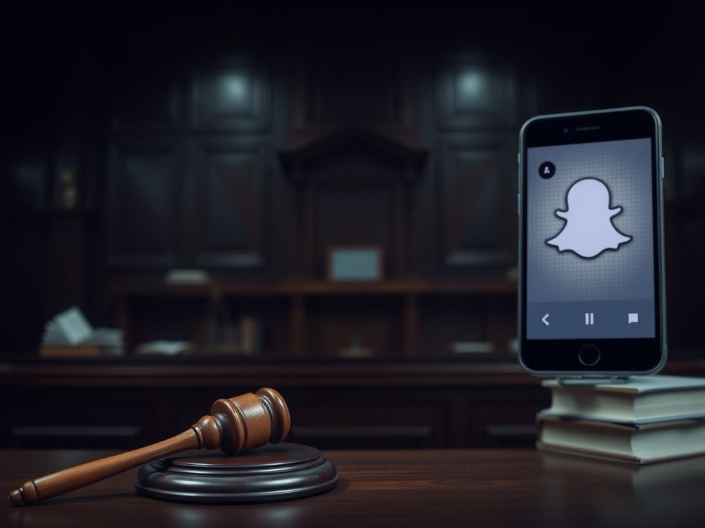 Flick International Dark courtroom scene with empty jury box and wooden gavel