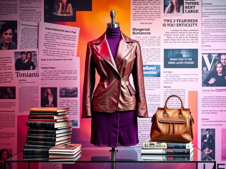 Flick International Sophisticated women's fashion display showcasing modern elegance on a mannequin.