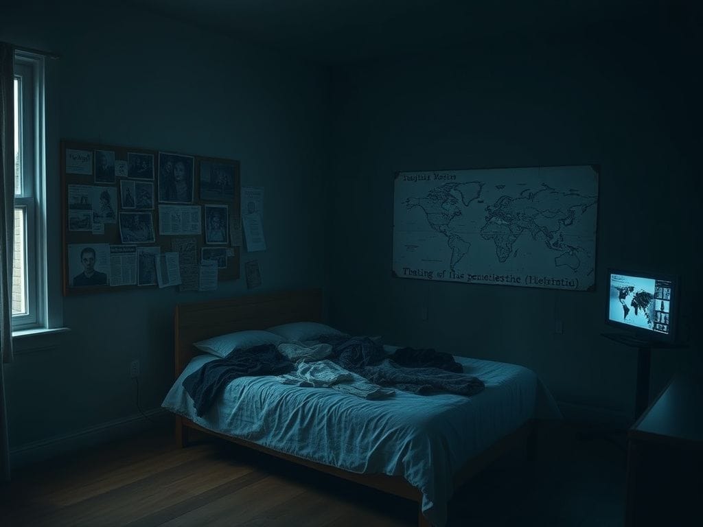 Flick International Somber atmosphere depicting an empty apartment related to missing person case.