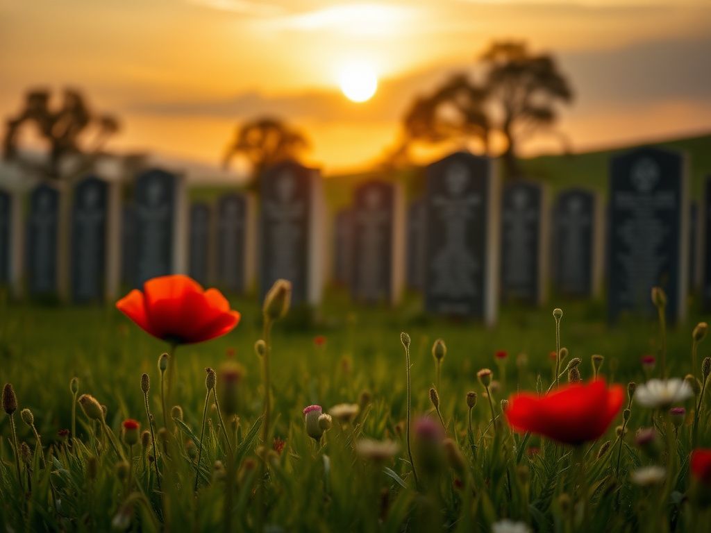 Flick International A somber military memorial dedicated to UK soldiers who served in Afghanistan