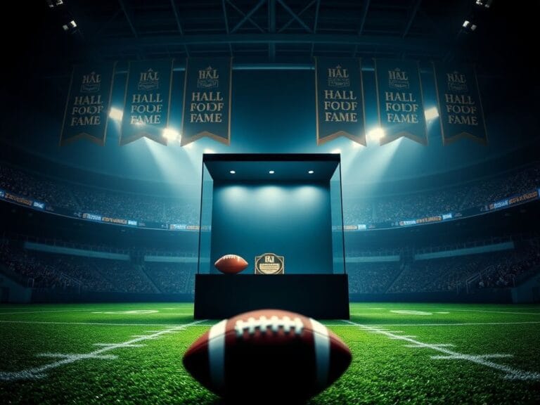 Flick International Empty Hall of Fame display case highlighting the absence of Bill Belichick