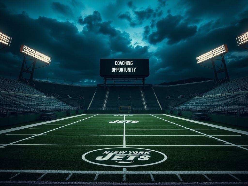 Flick International Empty football stadium at twilight symbolizing missed coaching opportunities