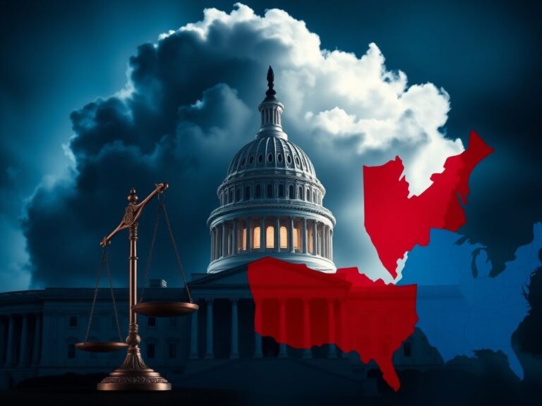 Flick International U.S. Capitol building surrounded by a cloud symbolizing controversy over census representation