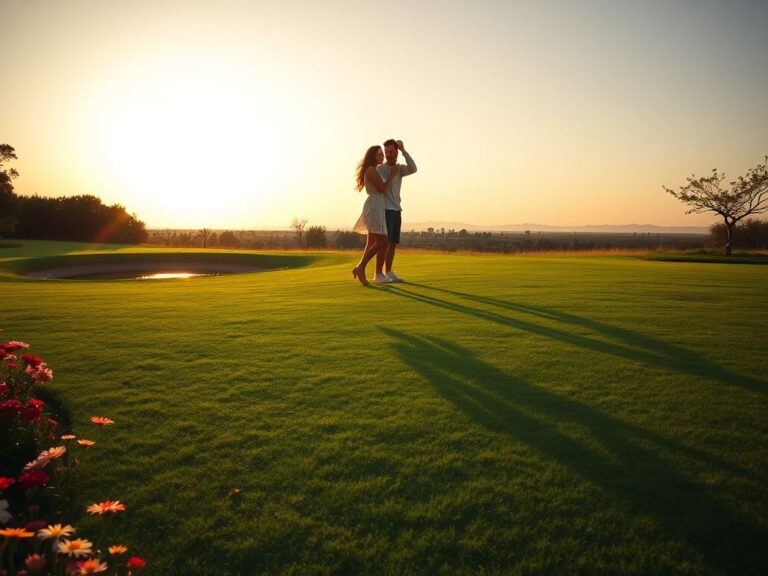 Flick International Romantic dance silhouette of Meghan Markle and Prince Harry in Botswana