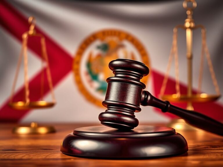 Flick International Legal gavel symbolizing justice with U.S. Constitution backdrop