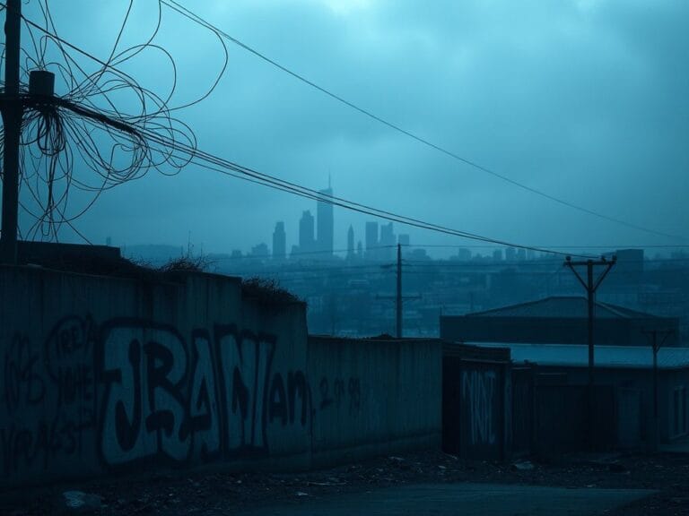 Flick International A desolate urban landscape in Iran reflecting digital repression